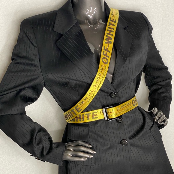 OFF WHITE YELLOW WITH BLACK LETTERING BE… - Picture 3 of 7